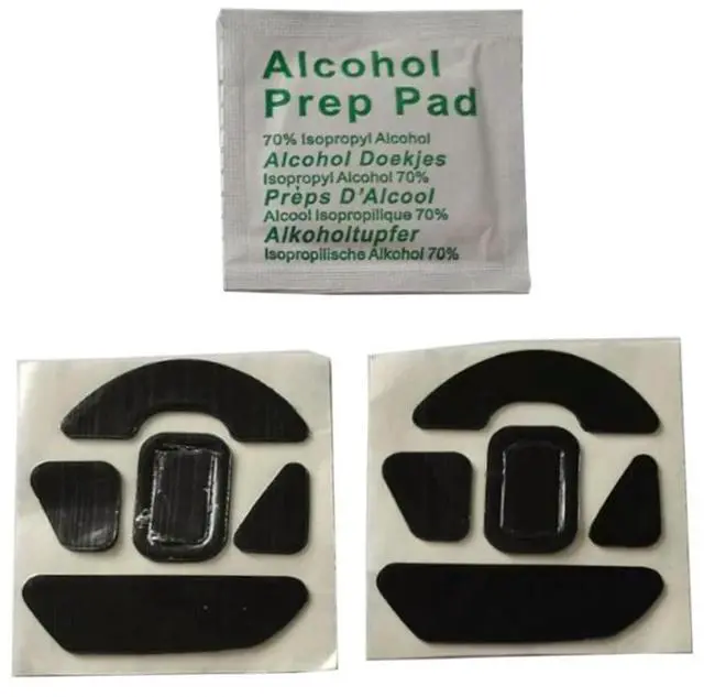 Main image of Mouse Feet Curved Edge Mouse Skates Mouse Glides Pad for BASILISK V3 Gaming Mouse 2 Sets