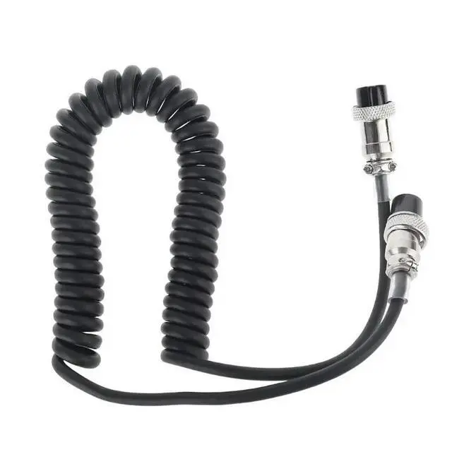 Alt view image 2 of 2 - Aviation Microphone Mic Cable 8Pin Female to 8 Pin Female for Kenwood Transceiver MC-60 MC-60A MC-90 Durable