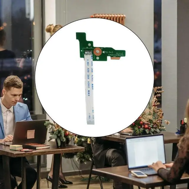 Alt view image 2 of 2 - For Pavilion G4-2000 G6-2000 G6-2235US TPNQ109 Laptops Power Button Board with Cable DAOR33PB6E0 DA0R33PB6E0