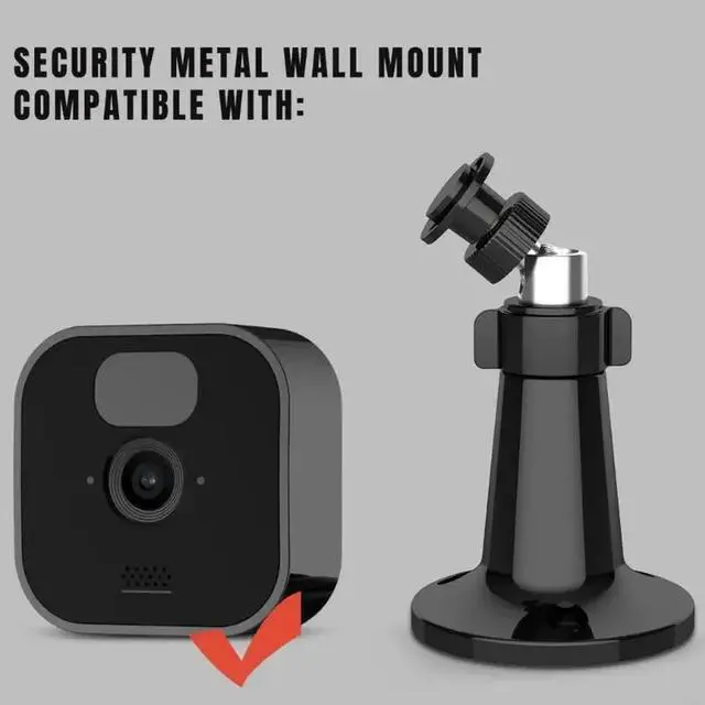 Main image of ABS For Selected Wall Mount Bracket For Surveillances Cameras 360 Adjustable Swivels Weatherproof Construction