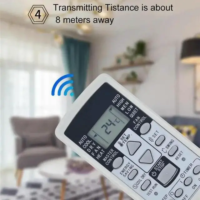 Main image of Direct Replacement Remote Controller For AR-RCD1C E AR-RCE 1C AR-RCC2J Systems Easy Setups Quickly Response