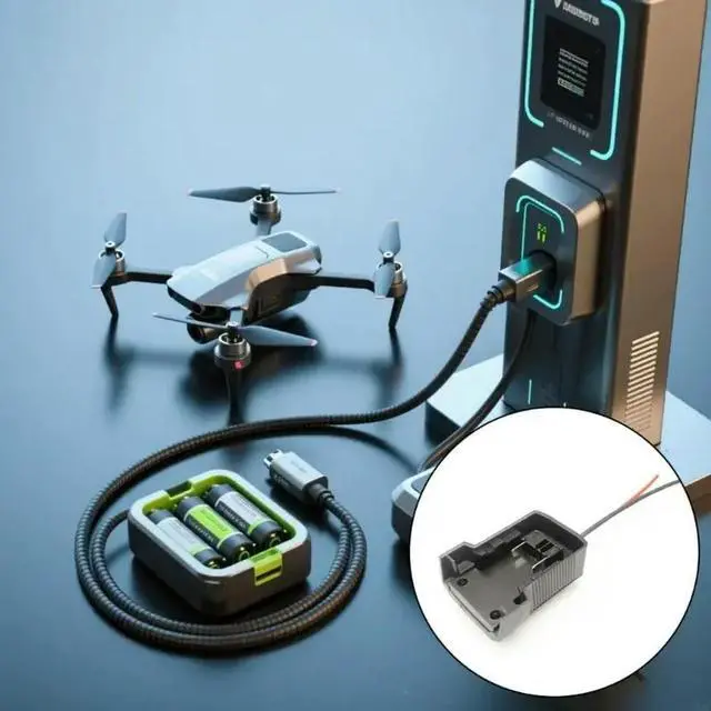 Main image of Durability ABS l 18V Discharge Converter Cable Universal Power Transfer Cord For Various Equipment Power