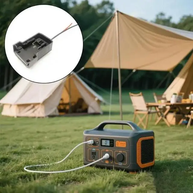 Alt view image 2 of 2 - Durability ABS l 18V Discharge Converter Cable Universal Power Transfer Cord For Various Equipment Power