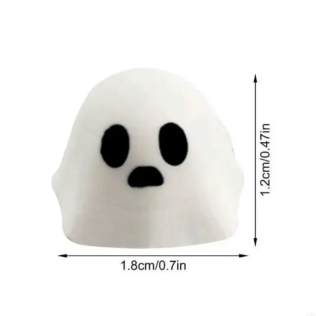 Alt view image 2 of 2 - DIY Resin Mechanical Keypad Keycap Halloween Cartoon Pattern Height Translucent