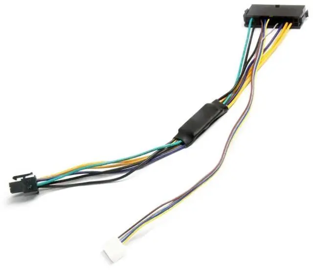 Alt view image 2 of 2 - 30cm/11.8Inch 24Pin to 6Pin 18AWG Adapter Cable for 8100 8200 8300 800G1 6300 Motherboards Accessories