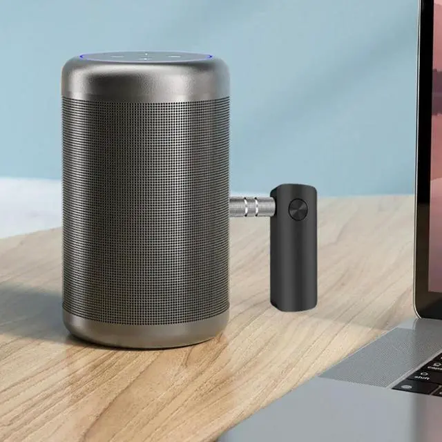 Alt view image 2 of 2 - Bluetooth-compatible 5.3 3.5mm AUX Adapter Wireless USB Dongle for Audio Transmitter Receiver Streaming Audio of TV PC