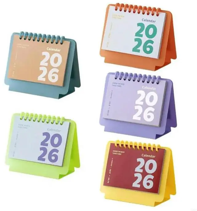 Main image of 2026 Desktop Calendars Simple Desk Calendar Standing Calendar for Office