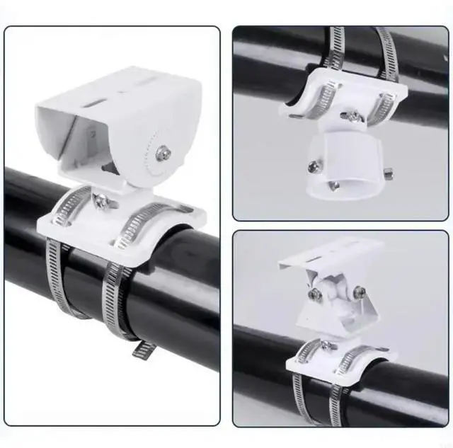 Alt view image 2 of 2 - Strong Camera Mounting Bracket with 360 Rotation Lightweight Aluminum Construction Simple Installation for Surveillances