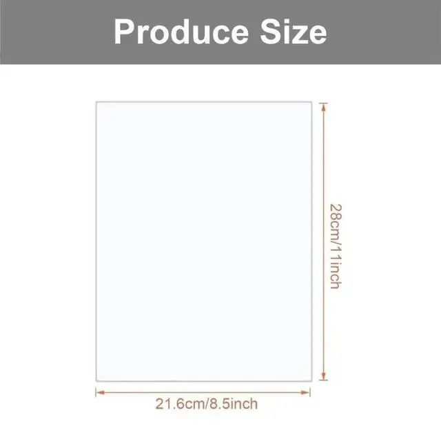 Alt view image 2 of 2 - 100 Sheets Printable Sticker Paper A 4 Waterproof Decal Paper Adhesive Sheets for Inkjet Printer