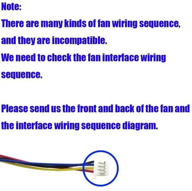 Alt view image 2 of 2 - Replacement Mini PC CPU Fan For Beelink T4 Pro N3350 DC05V