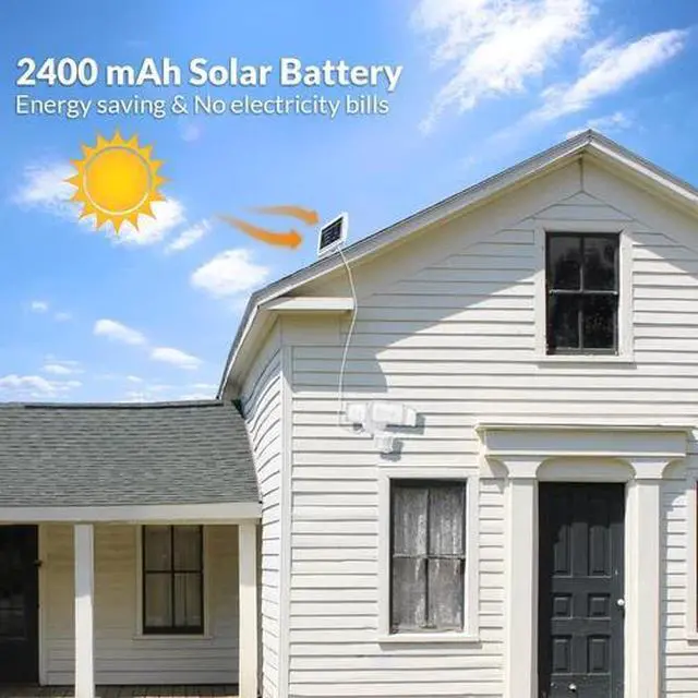 Main image of 1600LM LED Solar Security Lights Motion Outdoor, Solar Motion Sensor Light, 5500