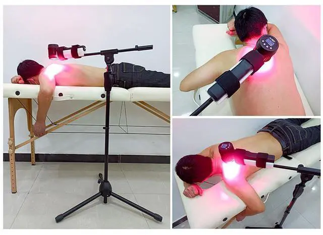 Alt view image 6 of 7 - ZJKC 45W Cold Laser Therapy Treatment LLLT Device For Muscle Joint Body Pain Relief
