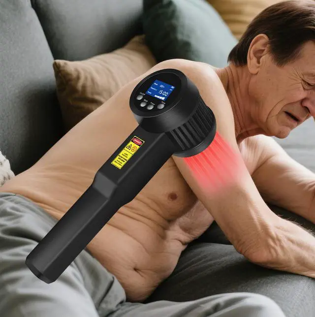Main image of ZJKC 8W LLLT Low Level Laser Therapy Cold Laser Device For Pain Back Neck Joint