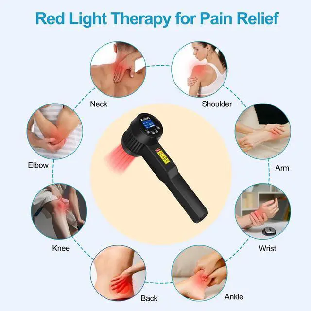 Alt view image 4 of 7 - ZJKC 8W/8000mW Low Level Cold Laser Physical Therapy Device For Huamn and Pets Pain