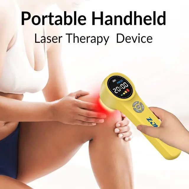 Alt view image 3 of 7 - ZJKC Class 4 Cold Laser Therapy Device for Pain Relief Wound Healing Human Pets