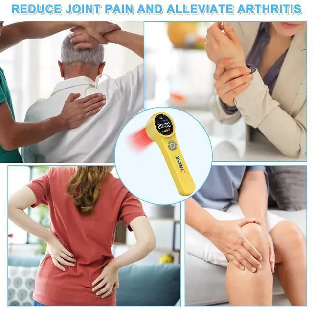 Alt view image 5 of 7 - ZJKC Class 4 Cold Laser Therapy Device for Pain Relief Wound Healing Human Pets