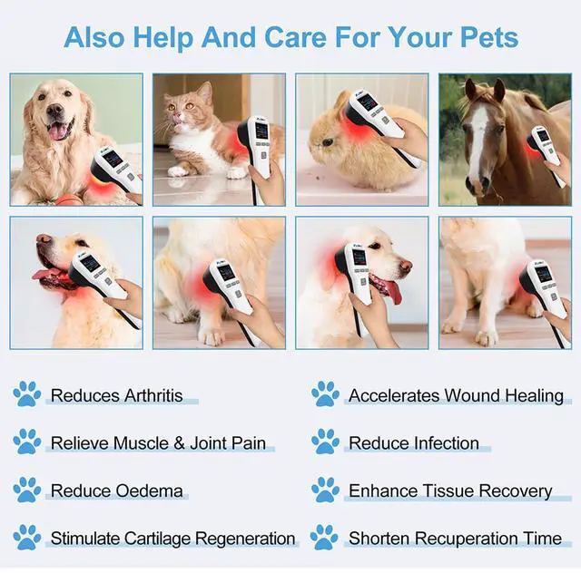 Alt view image 6 of 7 - ZJKC 880mW Cold Laser LLLT Red Light Phototherapy Device for Pain Relief Treatment