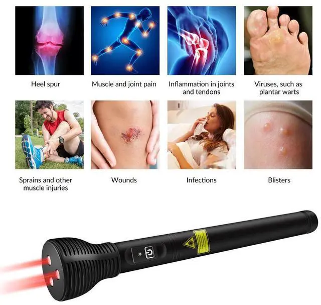 Alt view image 4 of 7 - ZJKC 1500mW 808nmx3 Cold Laser Therapy Acupuncture Pen Physiotherapy for Pain Relief