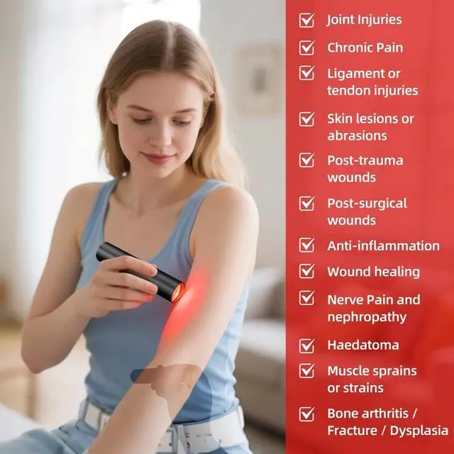 Alt view image 3 of 7 - ZJKC 660nm Red Light Therapy Device for Skin Rejuvenation Acne and Scar Reduction Pen