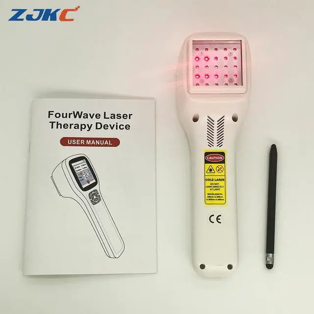 Main image of ZJKC 2.5W 1-10000Hz Cold Laser LLLT Red Light Phototherapy Device for Pain Treatment