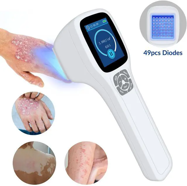 Main image of ZJKC Touchscreen 49 Diodes Cold Laser Therapy Device For Pain Relief 650/808nm 905nm 980nm
