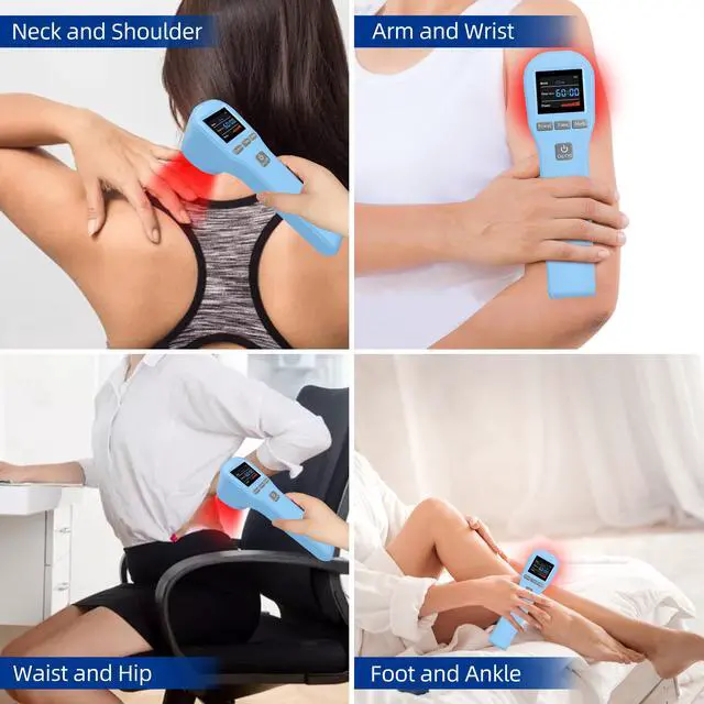 Alt view image 3 of 7 - ZJKC 880mW Low Level Laser Therapy Cold Laser Treatment Device for Pain Relief Offer