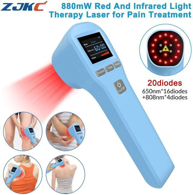 Main image of ZJKC 880mW Low Level Laser Therapy Cold Laser Treatment Device for Pain Relief Offer