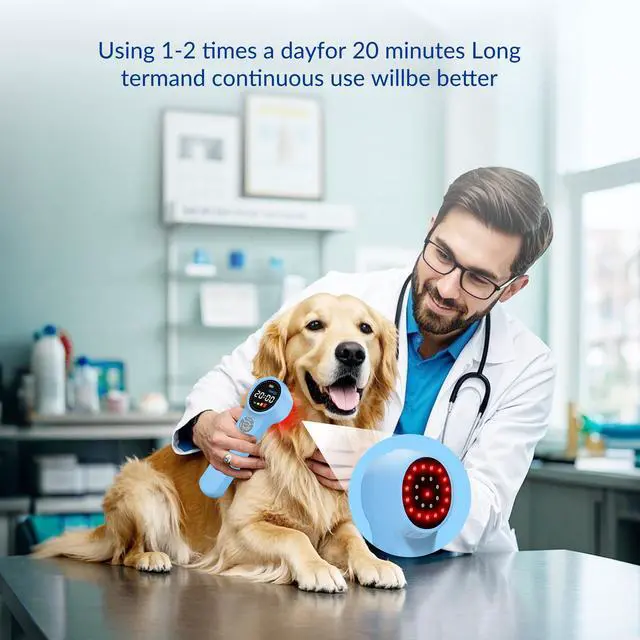 Alt view image 3 of 7 - ZJKC 1760mW Cold Laser for Home Use Red Infrared Light Therapy Device for Pain Relief