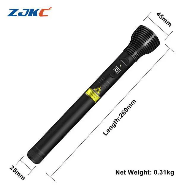 Alt view image 2 of 6 - ZJKC 1000mW 808nmx3 Cold Laser Red Infrared Light Therapy Pen for Pain Relief