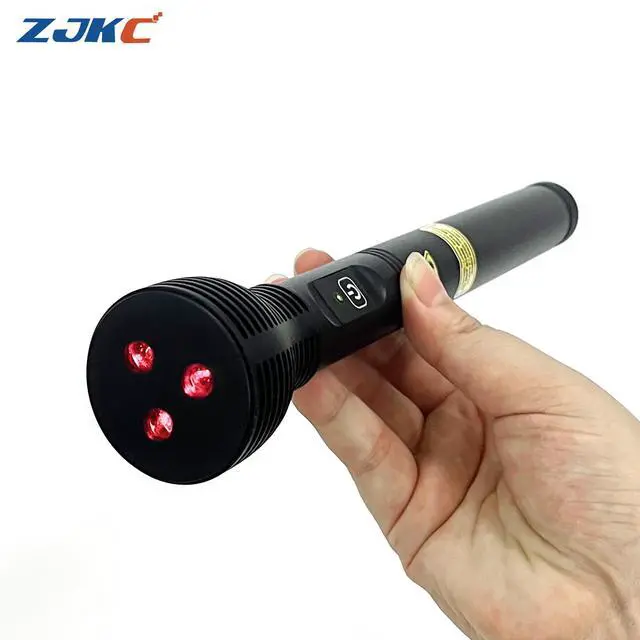 Alt view image 6 of 6 - ZJKC 1000mW 808nmx3 Cold Laser Red Infrared Light Therapy Pen for Pain Relief