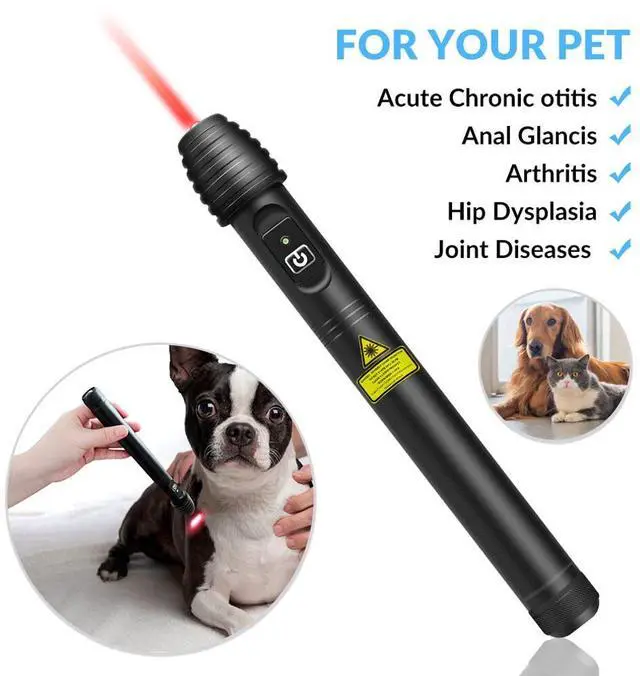 Alt view image 5 of 7 - ZJKC 100mW 808nm Cold Laser Therapy for Back Pain Stimulation Of Acupuncture Points