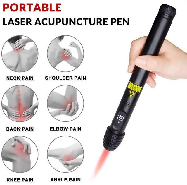 Alt view image 5 of 7 - ZJKC 500mW 808nm LLLT Laser Therapy Acupuncture Pen Infrared Light Treatment for Pain