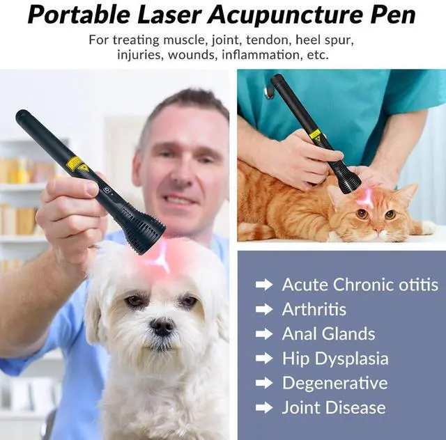 Alt view image 7 of 7 - ZJKC 1500mW 808nm Rechargeable Laser Stimulation Of Acupuncture Points Pen for Pain