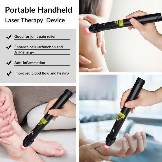 Alt view image 3 of 7 - ZJKC 500mW Laser Treatment for Knee Pain Stimulation of Acupuncture Points Pen 808nm