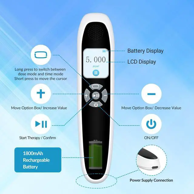Alt view image 4 of 7 - ZJKC 308nm Excimer Home Phototherapy Device for Skin Diseases Uvb Light 20mW/cm2