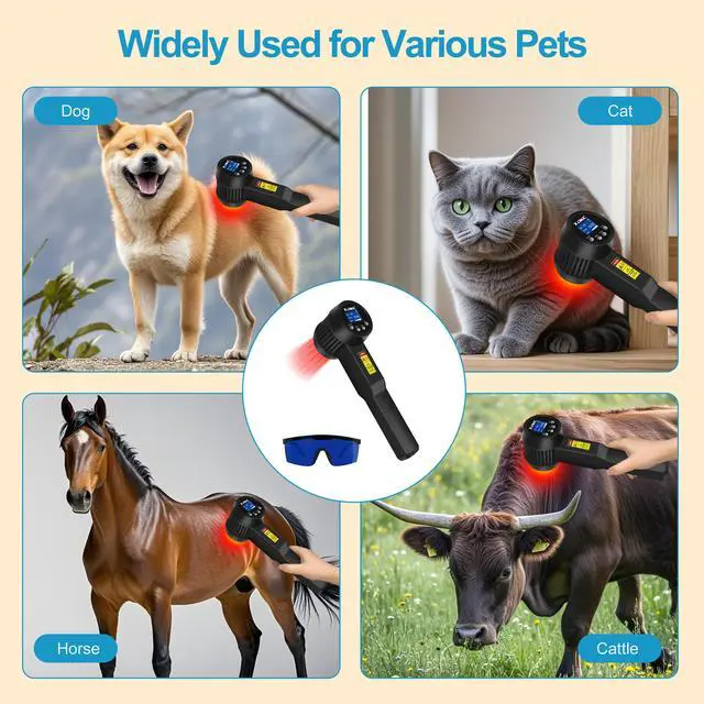 Alt view image 3 of 7 - ZJKC 3W Phototherapy Treatment Red Infra Light Cold Laser Device for Pain Relief