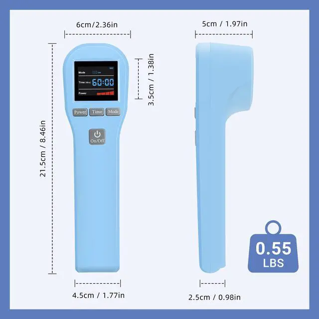 Alt view image 5 of 6 - ZJKC 880mW Low Level Laser Therapy Cold Laser Treatment Device for Pain Relief Offer