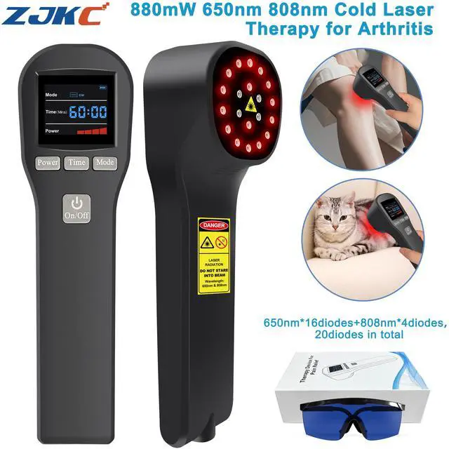 Main image of ZJKC Class 4 Cold Laser Therapy Low Level Light Treatment for Pain Relief Device OFFE