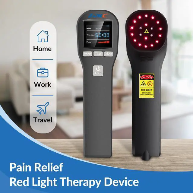 Alt view image 7 of 7 - ZJKC Class 4 Cold Laser Therapy Low Level Light Treatment for Pain Relief Device OFFE