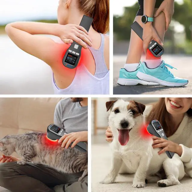 Alt view image 3 of 7 - ZJKC Class 4 Cold Laser Therapy Low Level Light Treatment for Pain Relief Device OFFE