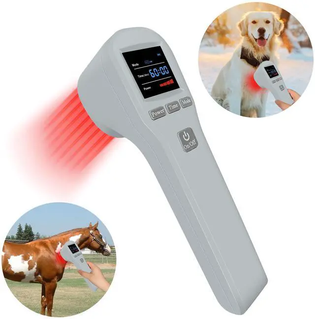 Main image of ZJKC LLLT Cold Laser Therapy Device 4 * 808nm+16 * 650nm Human/Vet for Pain Relief