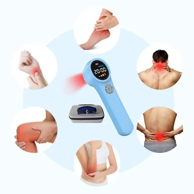Alt view image 3 of 6 - ZJKC 1760mW Cold Laser Therapy Machine Red Infrared Light Device for Pain Relief