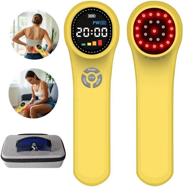 Main image of ZJKC 1760mW Red Near Infrared Light Therapy Cold Laser Treatment for Pain Relief