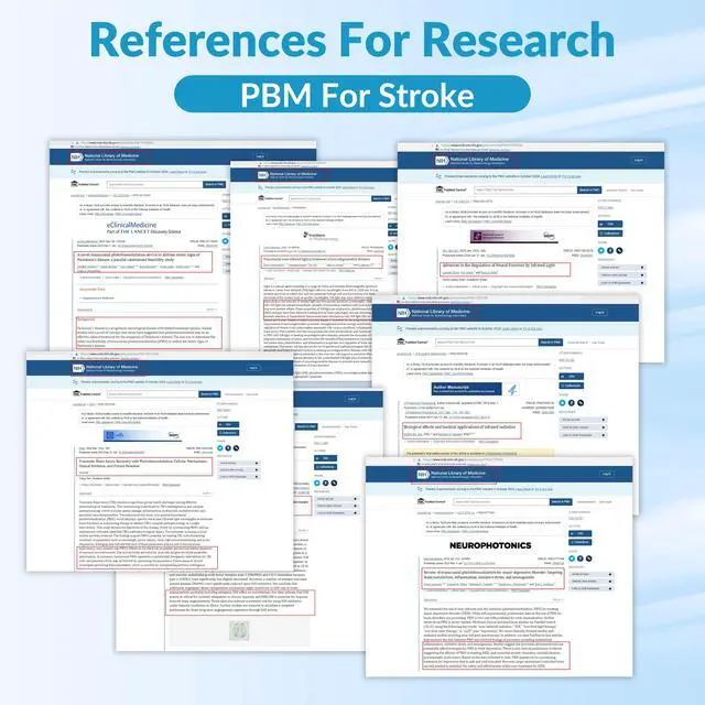Alt view image 6 of 7 - ZJKC 1070nm Brain Head Helmet Near Infrared Light Therapy Device for Parkinson Stroke