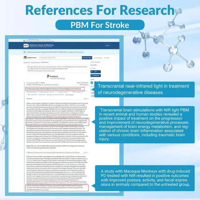 Alt view image 7 of 7 - ZJKC Professional 1070nm Helmet Brain Alzheimer Treatment Near Infrared Light Therapy