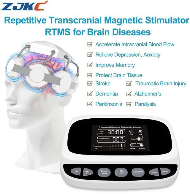 Main image of ZJKC Transcranial Magnetic Stimulation For Anxiety Insomnia Parkinson Therapy Machine