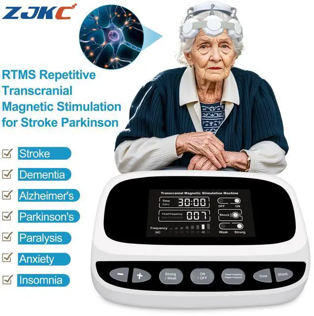 Main image of ZJKC Transmagnetic Stimulation Rtms Therapy Machine For Autism Insomnia Parkinson