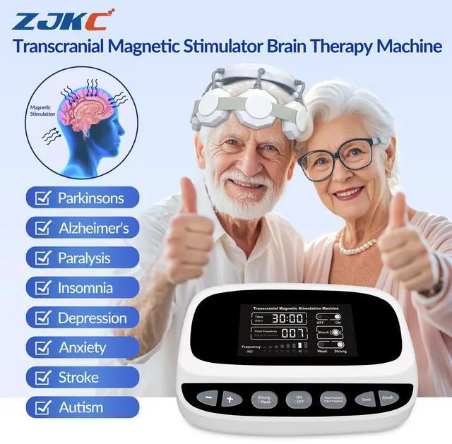 Main image of ZJKC Repetitive Transcranial Magnetic Stimulation Tms Machine For Depression Stroke