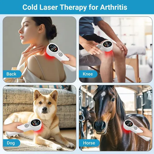 Alt view image 3 of 7 - ZJKC Clinice Use 1760Mw Red Laser Therapy Laser Acupuncture Near Me For Inflammation Relief