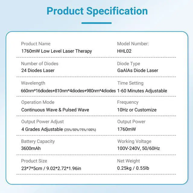 Alt view image 7 of 7 - ZJKC Clinice Use 1760Mw Red Laser Therapy Laser Acupuncture Near Me For Inflammation Relief